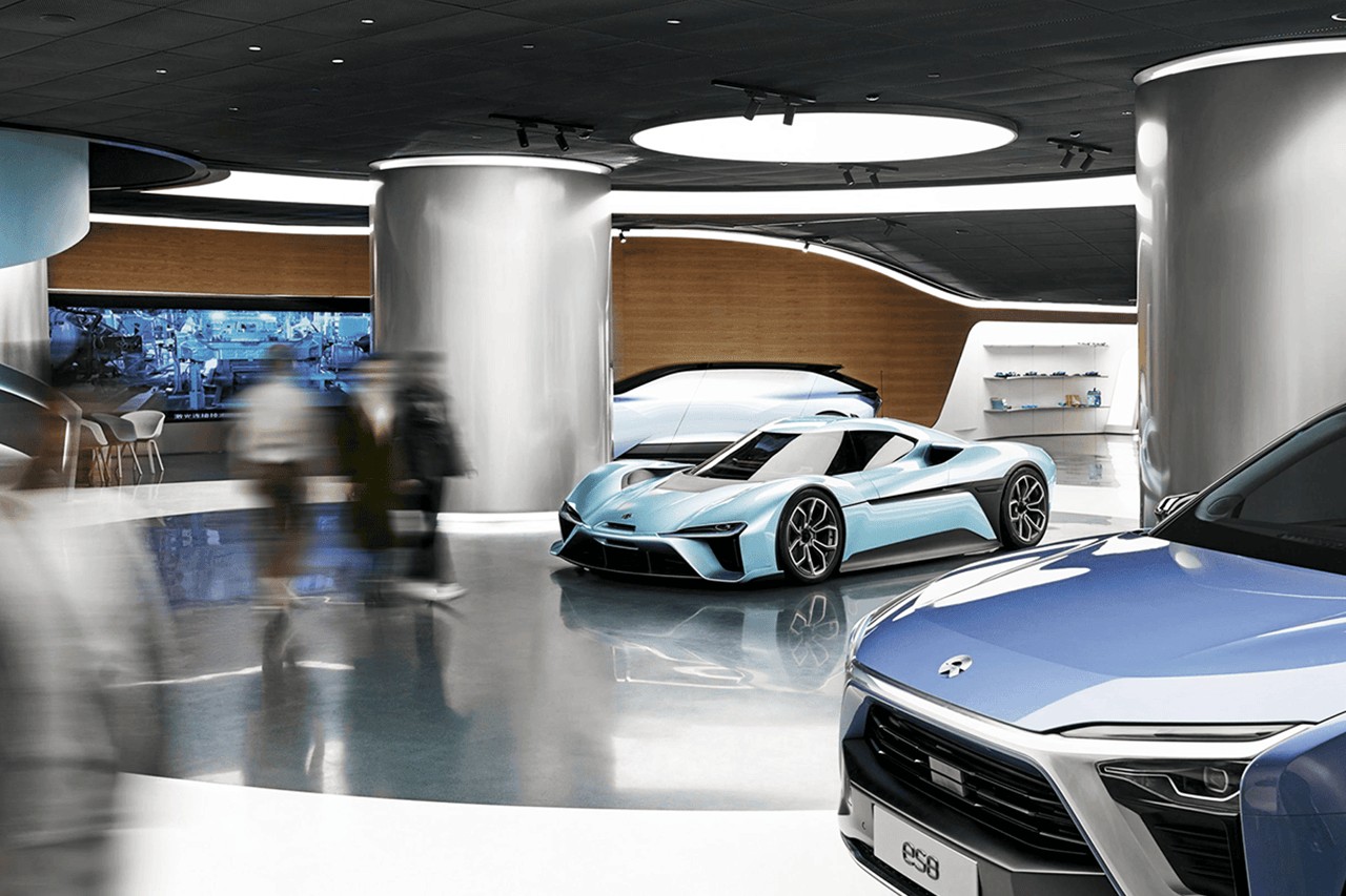 蔚来汽车北京东方广场体验中心